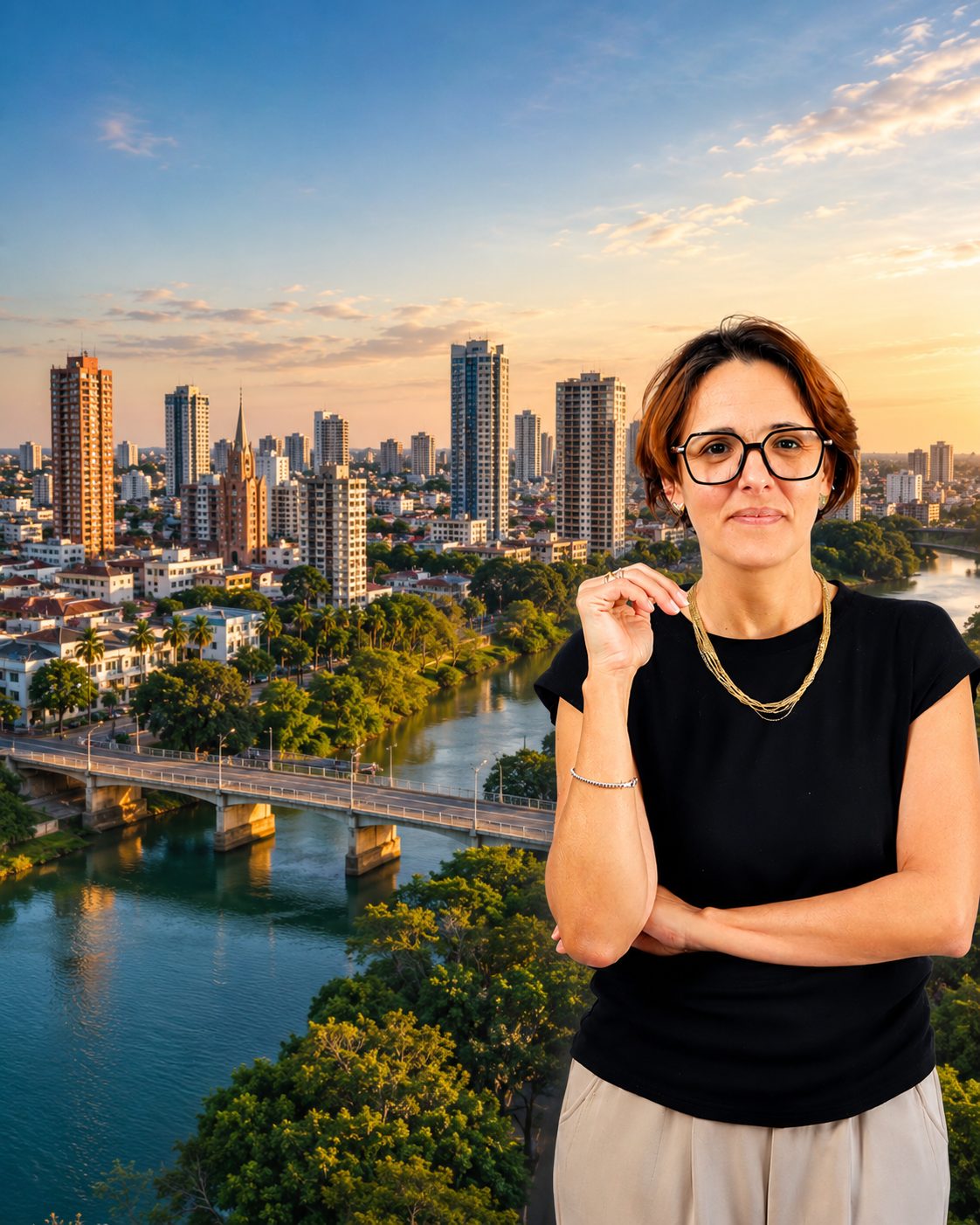 Rita Silva, Diretora da RCA, em Piracicaba